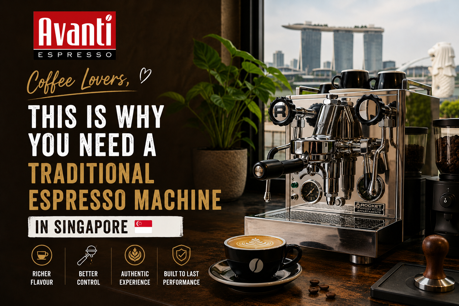 espresso machines in Singapore