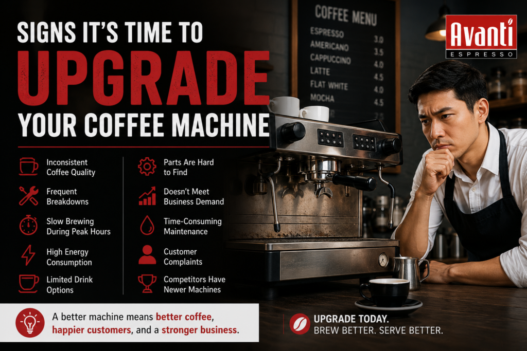 upgrade coffee machine